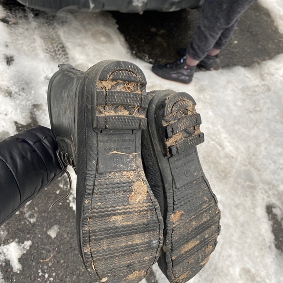 RAIN BOOTS Booties . Lace up - Picture 4 of 5